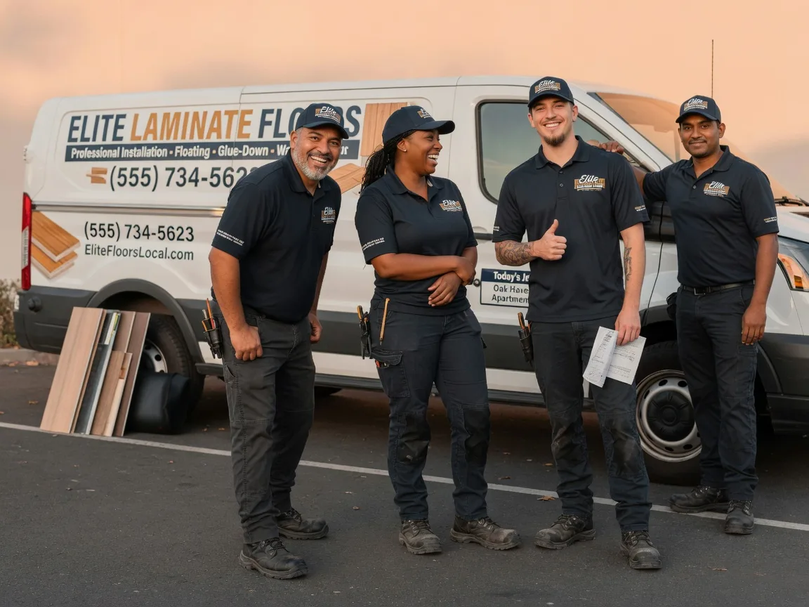 Laminate flooring installation company in Roff, OK